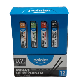 MINAS POINTER X12 0.7MM PL-07-HB